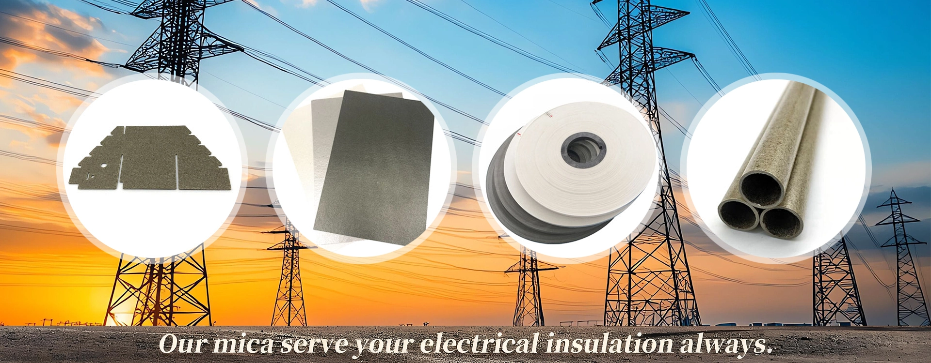 Ruban de mica de Chine