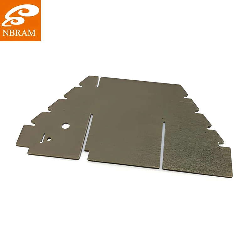 Quelles sont les formes et applications courantes des pièces estampées en mica ?