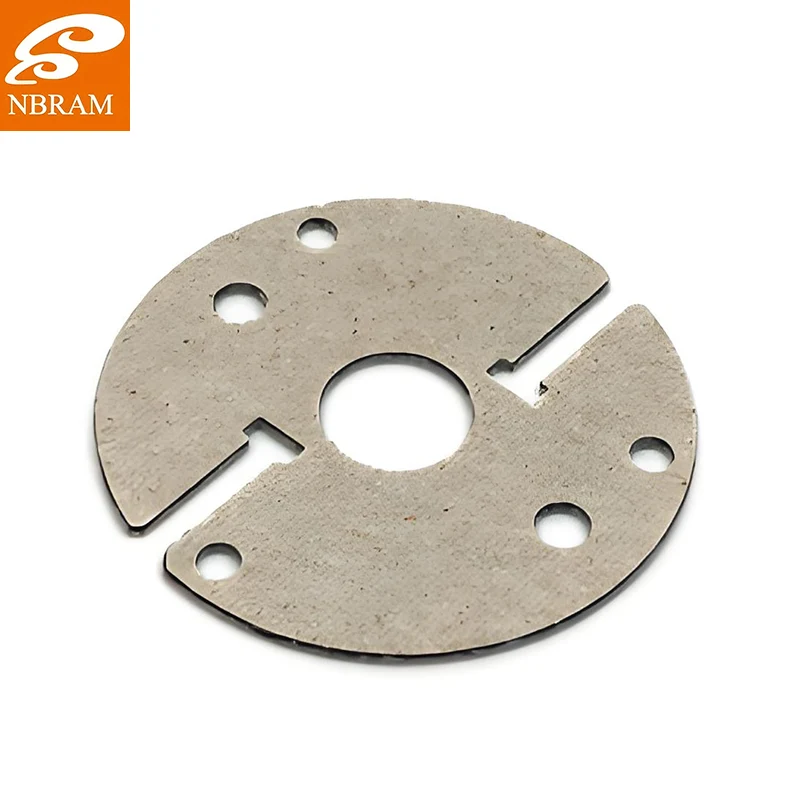 Feuille de mica d'espacement de tube électronique