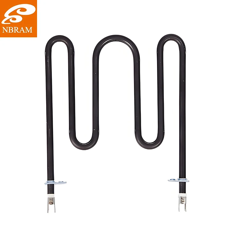 Tube chauffant en forme de M